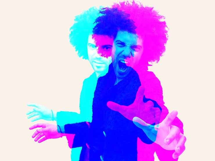 La double color exposure