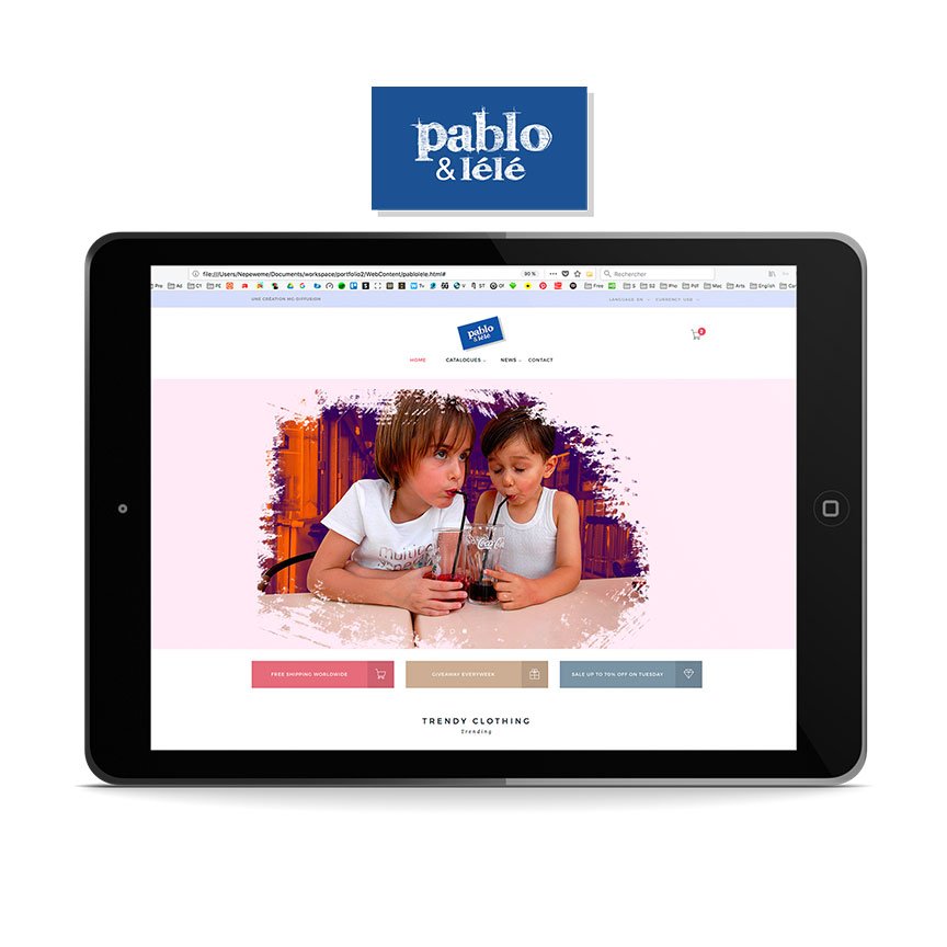 Photo, Web design & Développement